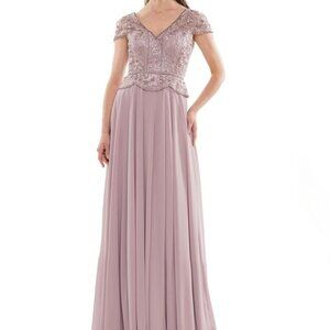 SALE NWT Marsoni by Colors M243 Chiffon Mother of the Bride Dress Mauve Size 6